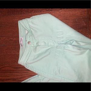 American Apparel Easy Jeans- Teal